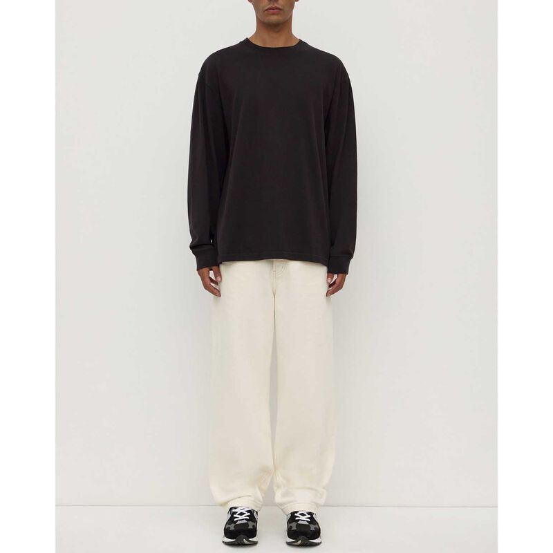 Assembly Label Knox Long Sleeve Tee Washed Black image number 3